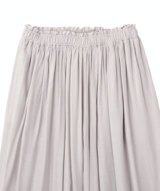 Green Parks 接触冷感シルキータッチローンスカーチョ Gray Beige