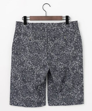 JOSEPH ABBOUD 【エコ撥水/ストレッチ】ライトウェイブライトプリント レジャー ショーツ ネイビー系6