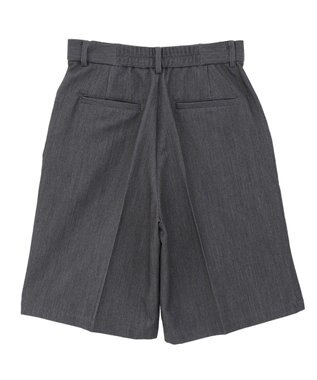 AMERICAN HOLIC イージーケアタックハーフパンツ Gray Mixture