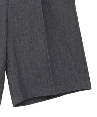 AMERICAN HOLIC イージーケアタックハーフパンツ Gray Mixture