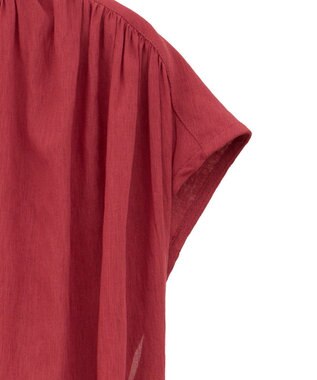 CRAFT STANDARD BOUTIQUE ヴィンテージボイルバックデザインブラウス Red