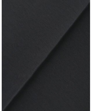 ICB 【洗える】コットンコンプレッシャー ストレートパンツ ブラック系