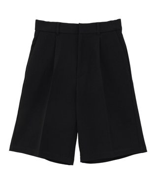 AMERICAN HOLIC イージーケアタックハーフパンツ Black