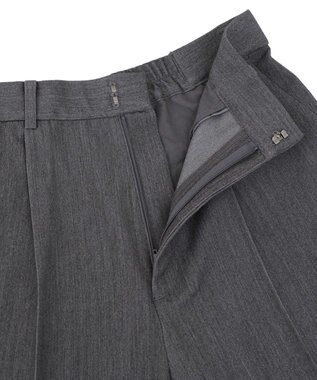 AMERICAN HOLIC イージーケアタックハーフパンツ Gray Mixture