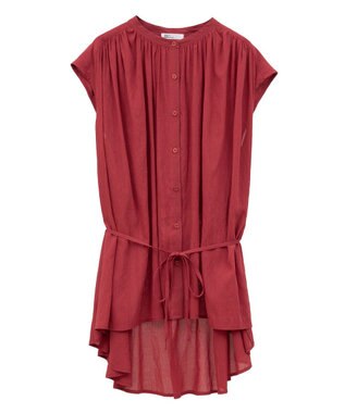 CRAFT STANDARD BOUTIQUE ヴィンテージボイルバックデザインブラウス Red