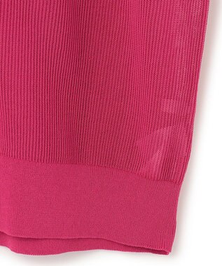 ICB 【洗える】コンパクトコイル 3wayサマーニット フューシャ系