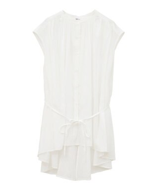 CRAFT STANDARD BOUTIQUE ヴィンテージボイルバックデザインブラウス White