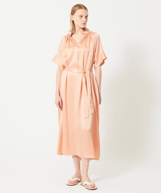 BEIGE， YEW / シャツワンピース Peach