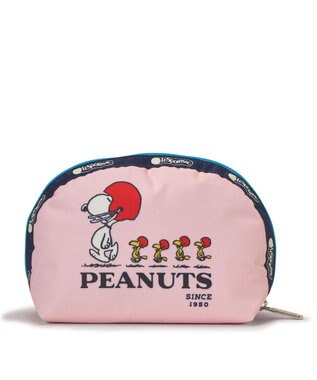 LeSportsac MEDIUM DOME/ピーナッツスヌーピードームコスメティック ピーナッツスヌーピードームコスメティック