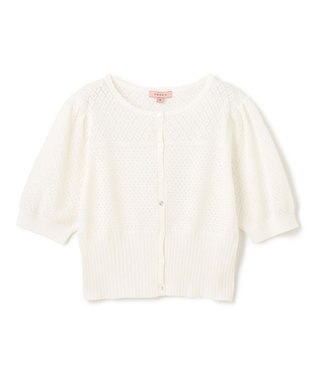 TOCCA 【洗える】MINI GAME CARDIGAN カーディガン オフ系