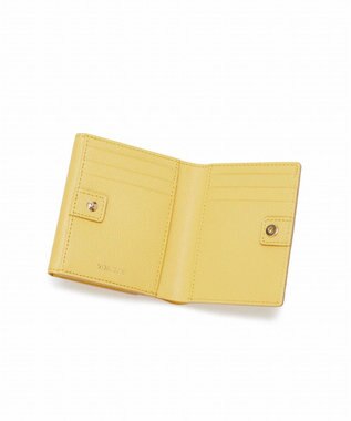 TOPKAPI 【TOPKAPI】COLORATO コロラート 角シボ型押し  二つ折り 財布 イエロー