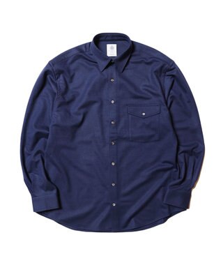 J.PRESS MEN 【J.PRESS ORIGINALS】SUPER FLANNEL JERSEY SHIRT / JAPAN MADE