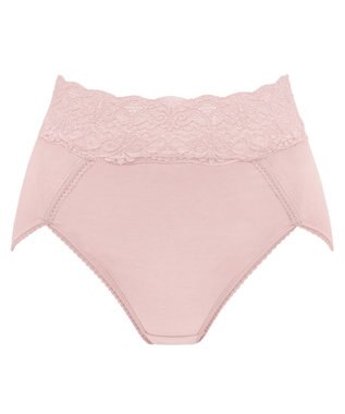 BRADELIS New York 【BRADELIS New York / 育尻・伸びる・綿混・深め】モモパンツ・ハイレグショーツ#303 シリーズ140万枚突破 補正ショーツ ローズベージュ2