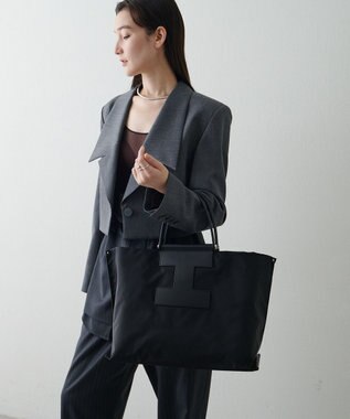 IACUCCI ソルベット L NYLON/RUGA ブラック