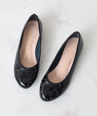 Bridget Birkin 【Bridget Birkin】ラウンドトゥリボンレインフラットパンプス