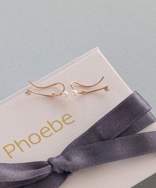 Phoebe 【K10RG】トゥウィンクルピアス&イヤリング ローズゴールド