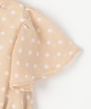 組曲 KIDS 【110-140㎝】アメリドット ワンピース ベージュ