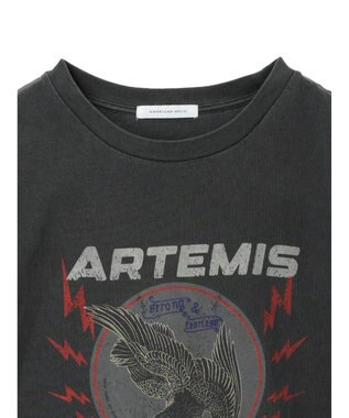 AMERICAN HOLIC ＡＲＴＥＭＩＳプリントＴシャツ Charcoal Gray