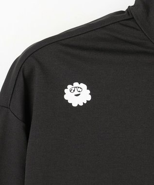 PW CIRCULUS 〈Pepsiコラボ〉【UNISEX】Pepsi GOLF Graphic モックネック ロングT ブラック系