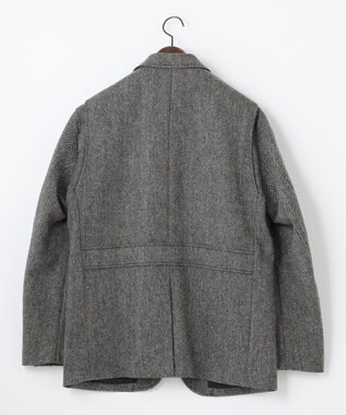 JOSEPH ABBOUD 【リラックスサイズ】ラムウールツィード ジャケット グレー系7