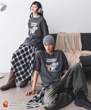 WEGO 【トムとジェリー/グレムリン/バットマン/ユニセックス着用ITEM/SMLサイズ展開】キャラクターズグラフィックT1（SS） 柄6