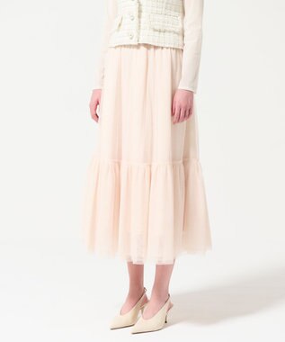 GRACE CONTINENTAL ツイル2WAY スカート ベージュ