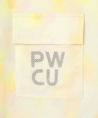 PW CIRCULUS 【MEN】タイダイ柄 メッシュポケットシャツ ゴルフ イエロー系5