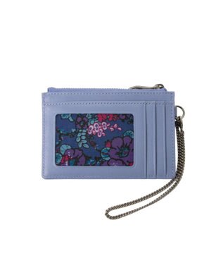 ANNA SUI ナーシャ ファスナー付パスケース ライトブルー