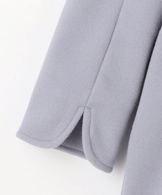 ANY KIDS 【手洗いOK】ウールライクコート サックスブルー