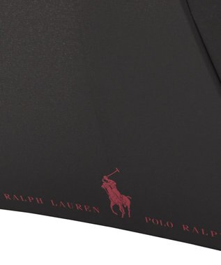 MOONBAT POLO RALPH LAUREN （ポロ ラルフローレン） 長傘 無地 ポロポニー ロゴ ブラック