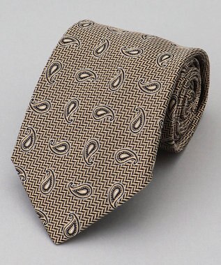 GOTAIRIKU GOTAIRIKU別注【日本製】シルク ネクタイ_小紋柄 ブラウン系8