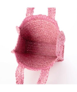 UNBILLION カカトゥ kakatoo / ラフィアスクエアトートバッグ ピンク