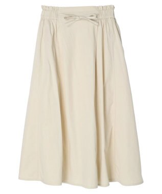 Green Parks Ｉ　デニムハギロングスカートII Ivory
