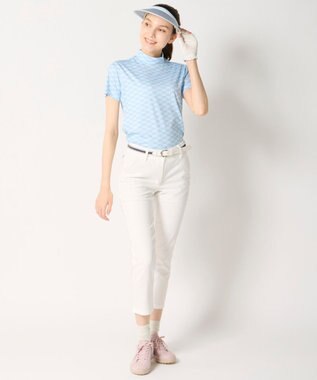 FILA GOLF／marie claire 【marie claire SPORT】 ９分丈ロングパンツ ホワイト