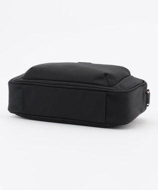 J.PRESS LADIES 【WEB限定カラーあり】スクエア ショルダーバッグ ブラック系