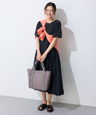 ANY キャンバストートバッグ チャコール