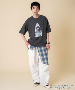 WEGO 【新柄追加/JAWS/ユニセックス着用ITEM/SMLサイズ展開】JAWSグラフィックT（S） 柄4