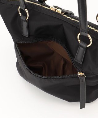 LA BAGAGERIE ウォータープルーフナイロン　2WAYハンドバッグ ブラック