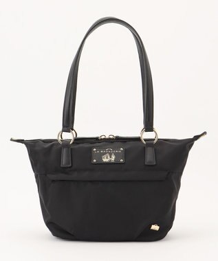 LA BAGAGERIE ウォータープルーフナイロン　2WAYハンドバッグ ブラック