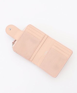 airlist Lファスナー二つ折り財布 シャルール ピンク