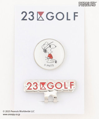 23区GOLF 【UNISEX】『PEANUTS』コラボ　マーカー　JOE COOLのクールなイラスト