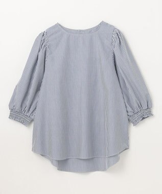 ANY 【UVカット/抗菌防臭/速乾/手洗い可】エニィファンクション ボリュームスリーブシャツ ブルーロンスト