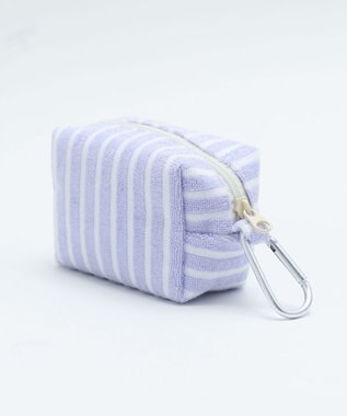 WEGO カラーストライプポーチ