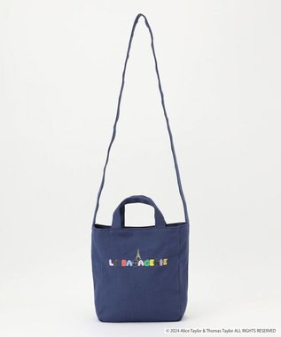 LA BAGAGERIE BARBAPAPA×LA BAGAGERIE   バーバパパコラボ　2WAYバッグ　Ｓ ネイビー