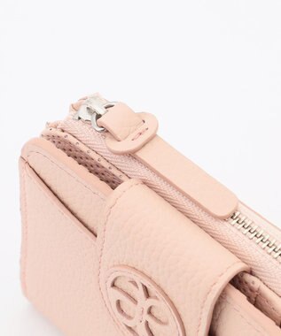 airlist Lファスナー二つ折り財布 シャルール ピンク