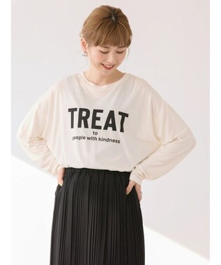 AMERICAN HOLIC ＳＥＴ　ベスト＋ロゴカットプルオーバー Ivory