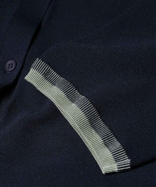 Paul Smith コントラストトリム カーディガン ネイビー