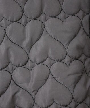 Green Parks ・ｓｗｉｎｇ　ｂｙ　ハートキルトコクーンブルゾン Charcoal Gray