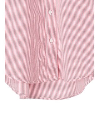 AMERICAN HOLIC 綿ブロードＢＩＧシャツ Stripe Red
