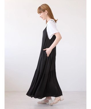 AMERICAN HOLIC ティアードキャミワンピース Black